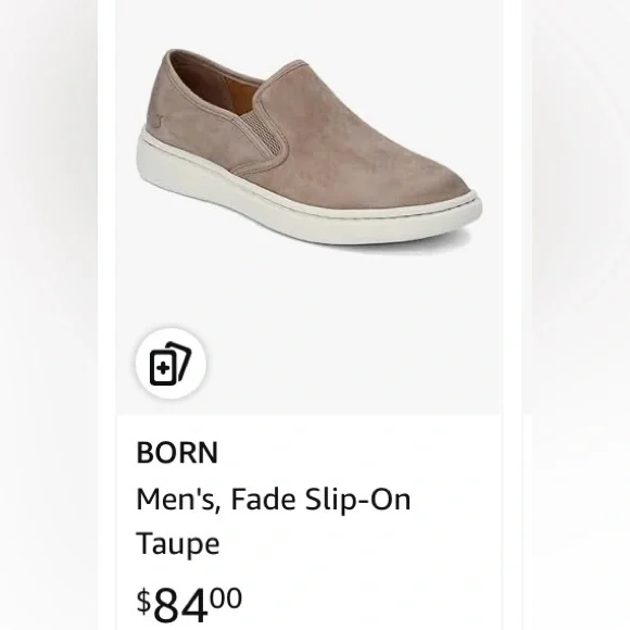 Men's Born Tan Leather Slip-On Shoes• NWOT - Picture 11 of 11